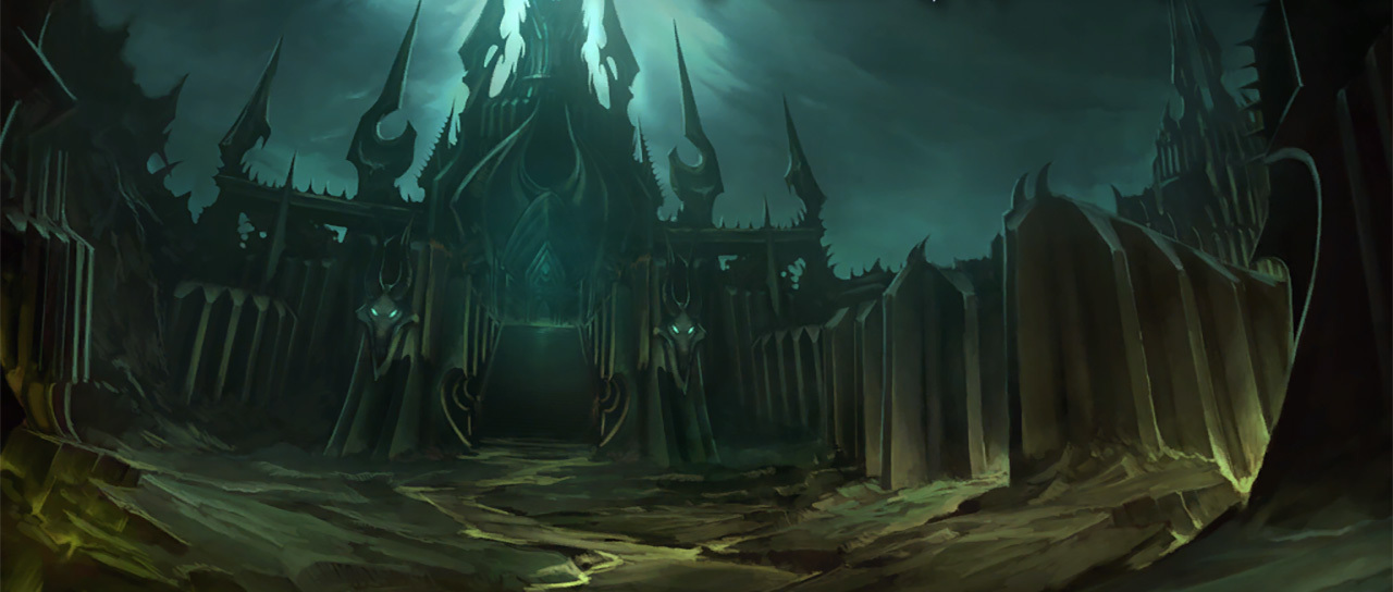 Loading screen World of Warcraft — Citadelle de la Couronne de Glace